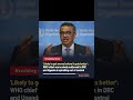 WHO chief warns ebola outbreak in DRC and Uganda #who #ebola #drc #uganda #healthemergency #shorts
