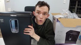 Fellowes Powershred 6ct Cross-Cut Paper Shredder Review
