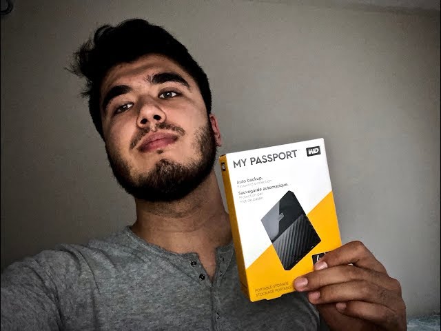 MY PASSPORT 4TB UNBOXING. 130$ USB "RASIM/VIDEO VA DOKUMENT SAQLAGICH"