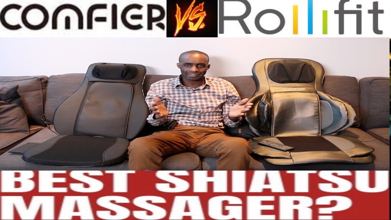 Better than a Professional Massage? Comfier Shiatsu Neck & Back Massager  Review! 