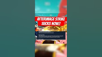 Afterimage Strike has been NERFED HARD!! #sparkingzero #anime #dbz #shorts #dragonball #goku
