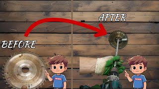Don’t Throw It Away — Turn That Old Saw Blade into a Garden Tool!