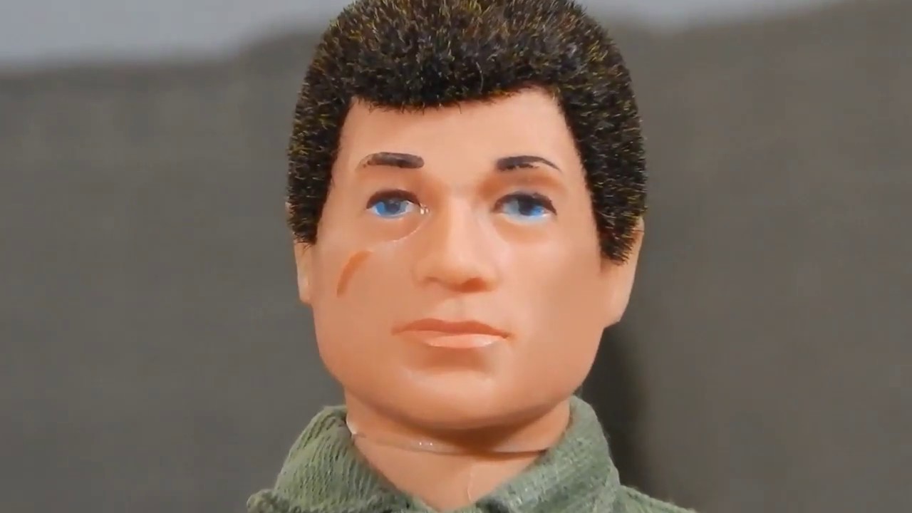 Vintage 1970 GI JOE Man of Action Knee repair & stain removal