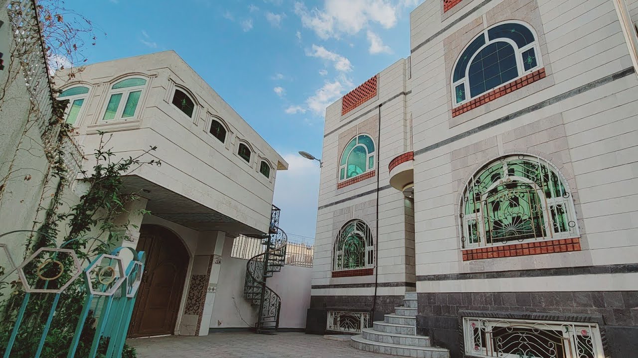 فلة للبيع في صنعاء الاصبحي ضخمة دورين وبدروم وملحق وطيرمانة مع ملحق حراسة خارجي اعلان رقم1059