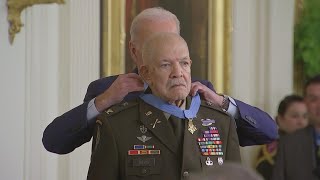 Colonel Paris Davis receives Medal of Honor
