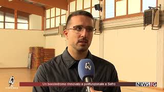 Un bocciodromo rinnovato e polifunzionale a Sefro