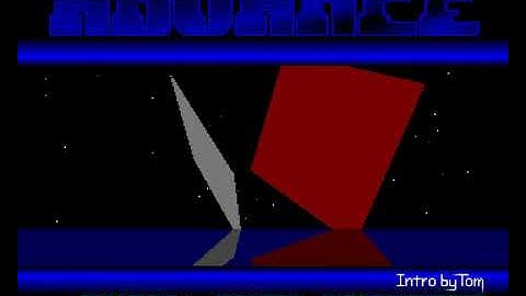 Advance - New Filled Vector Intro (1990) Amiga Intro