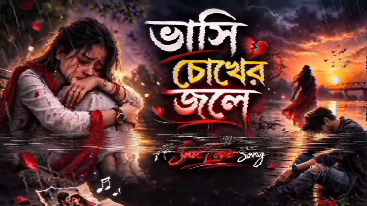 Bhashi Chokher Jole / ভাসি চোখের জলে / বাংলা দুঃখের গান / #গান #banglasong #sad #বাংলা_গান #বাংলা 