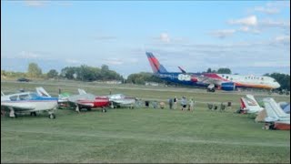 Oshkosh Delta A350 Departure