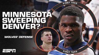 Will the Timberwolves SWEEP the Nuggets? &#39;Denver has NO ANSWER for that defense&#39; - Perk | First Take