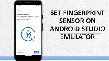 Android studio Emulator Fingerprint Sensor. | How to Use Fingerprint Sensor on the Android Emulator