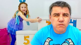 Nastya et papa apprennent à compter | Compilation de vidéos pour enfants