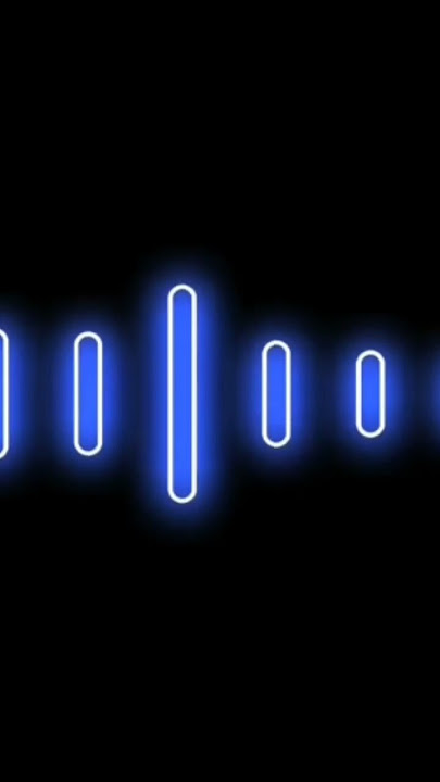 Rajesh New Rigatone black screen neon pink color audio spectrum free video footage