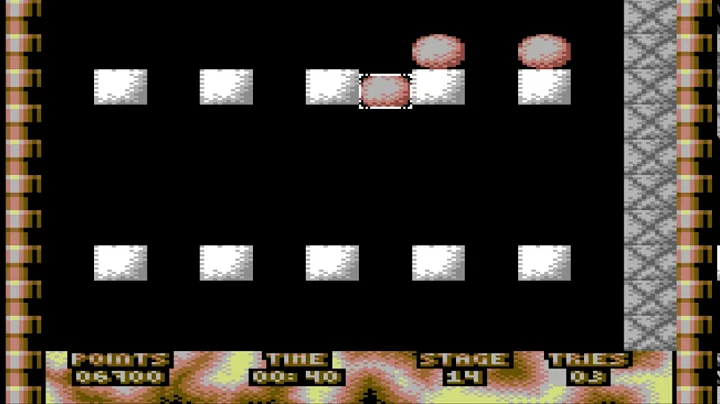 C64 Game: Pieces (levels 1 to 19)