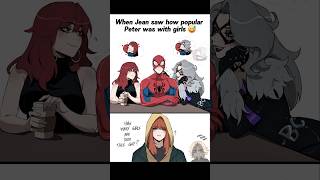 When Jean saw how popular Peter was with girls 😅