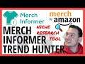 Amazon Merch: My Favorite Merch Informer Research Tool 🛠️ Trend Hunter / Tracker / Movers & Shakers