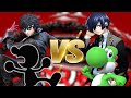 Joker and makoto play smash bros ft toastyva  sunsteelva persona5  persona3  persona4