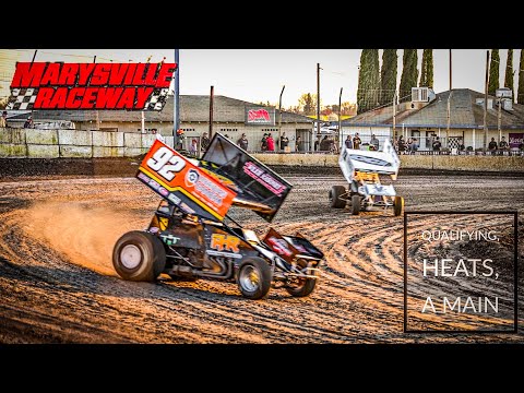 360 Winged Sprint Car Season Opener: Full Event at Marysville Raceway Park