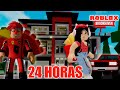 24 horas en un mundo rojo con simba en brookhaven roblox nala pk xd