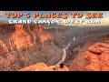 Grand Canyon National Park (Top 5 Things To Do & See at The West Rim)【4K】