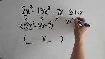 6.5 Factoring Trinomials by Undistributing