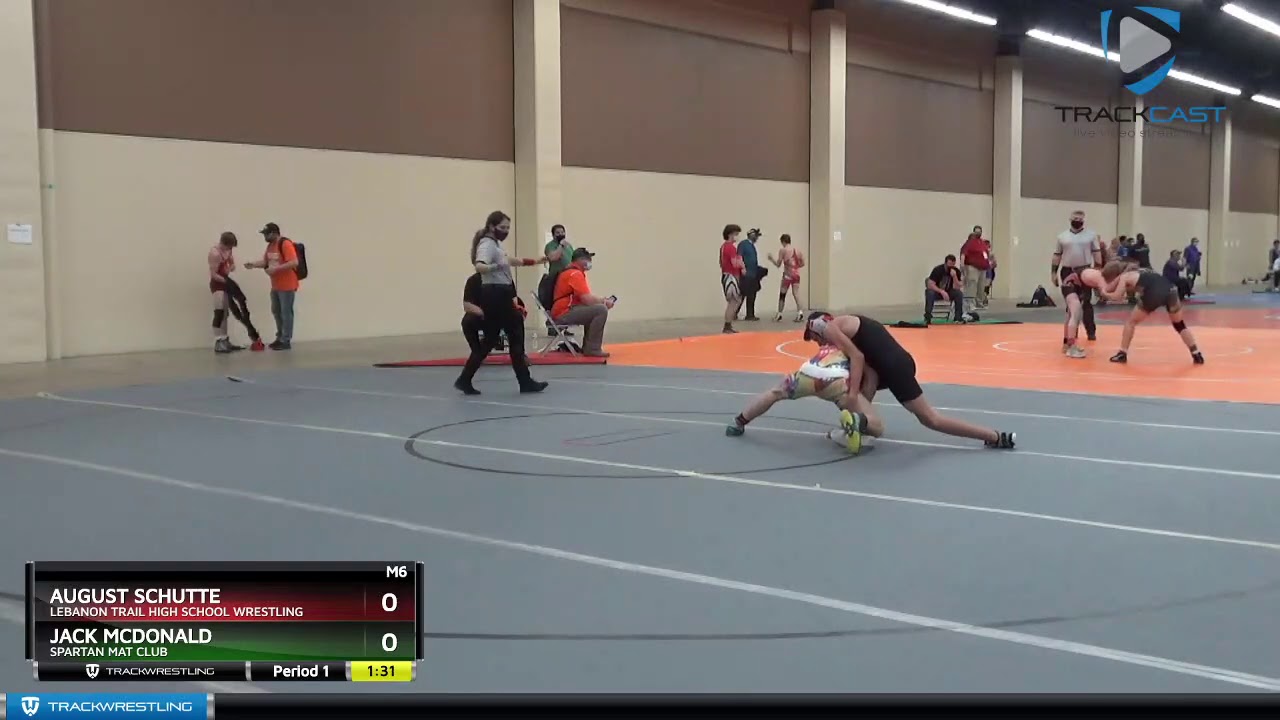 USAW TOA Stockyard Stampede/195 HS Boys 126 August Schutte Lebanon Trail High School Wrestling Vs