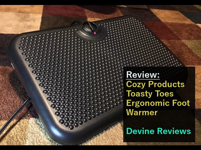 Cozy Products Toasty Toes Heated Footrest