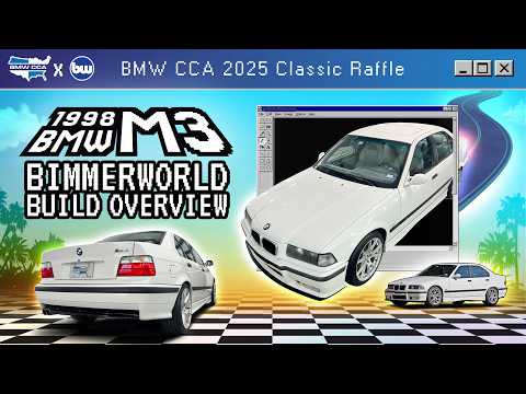 You Could WIN This E36 M3! The BMW CCA 2025 Classic Raffle is LIVE