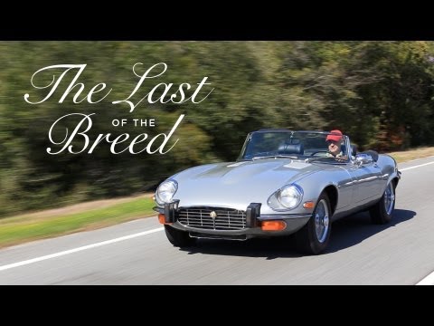 Video till Jaguar E-Type från 1974