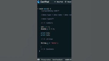 Strings DataType #datatypes #data #dart #programming #language #strings #flutter