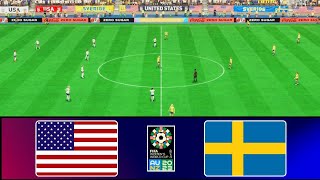 FIFA 23 - USWNT vs. SWEDEN | April 26, 2024 | FIFA Women's World Cup 2023 | PS5 Simulation