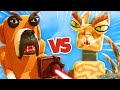 DOG WITH LASER vs CRAB KITTEN - CHKN Arena Part 1 | Pungence