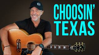 Choosin’ Texas Guitar Lesson & Chords Tutorial For Beginners- Ella Langley Song (with Pdf)