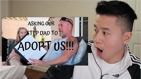 ASKING OUR STEP DAD TO ADOPT US: EMOTIONAL FATHER'S DAY GIFT REACTION