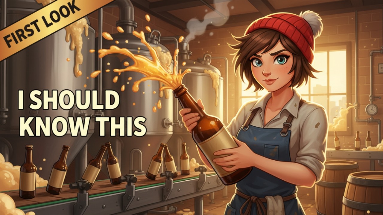 I Have No Idea What I'm Doing 🍺 #beersimulator #firstlook #chaos