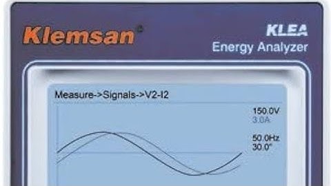 Understanding Energy Analyzer (Klemsan klea 320p).#inverter #solarenergy #electrical #greenenergy