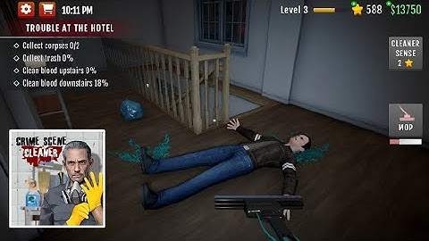 Crime Scene Cleaner 3D Mobile - Gameplay Walkthrough (Android) Part 1