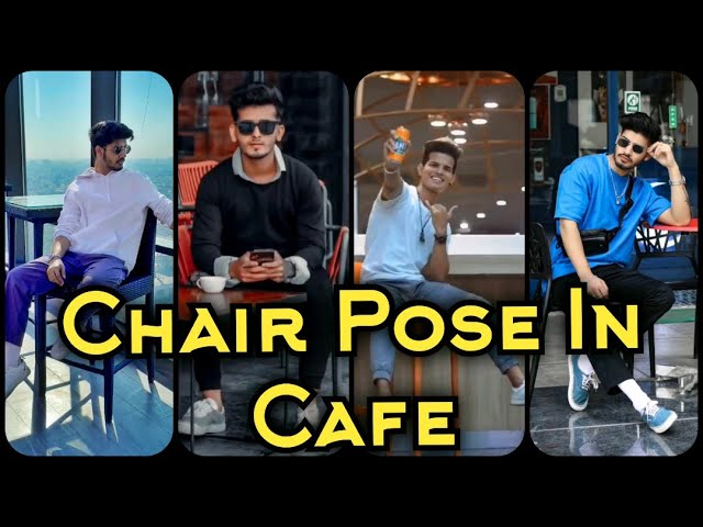 Chair pose for man | Senior portrait poses, Poses for men, Portrait  photography men