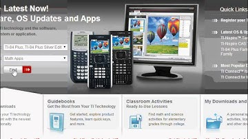 Installing ( APPS ) Programs on Your TI Calculator