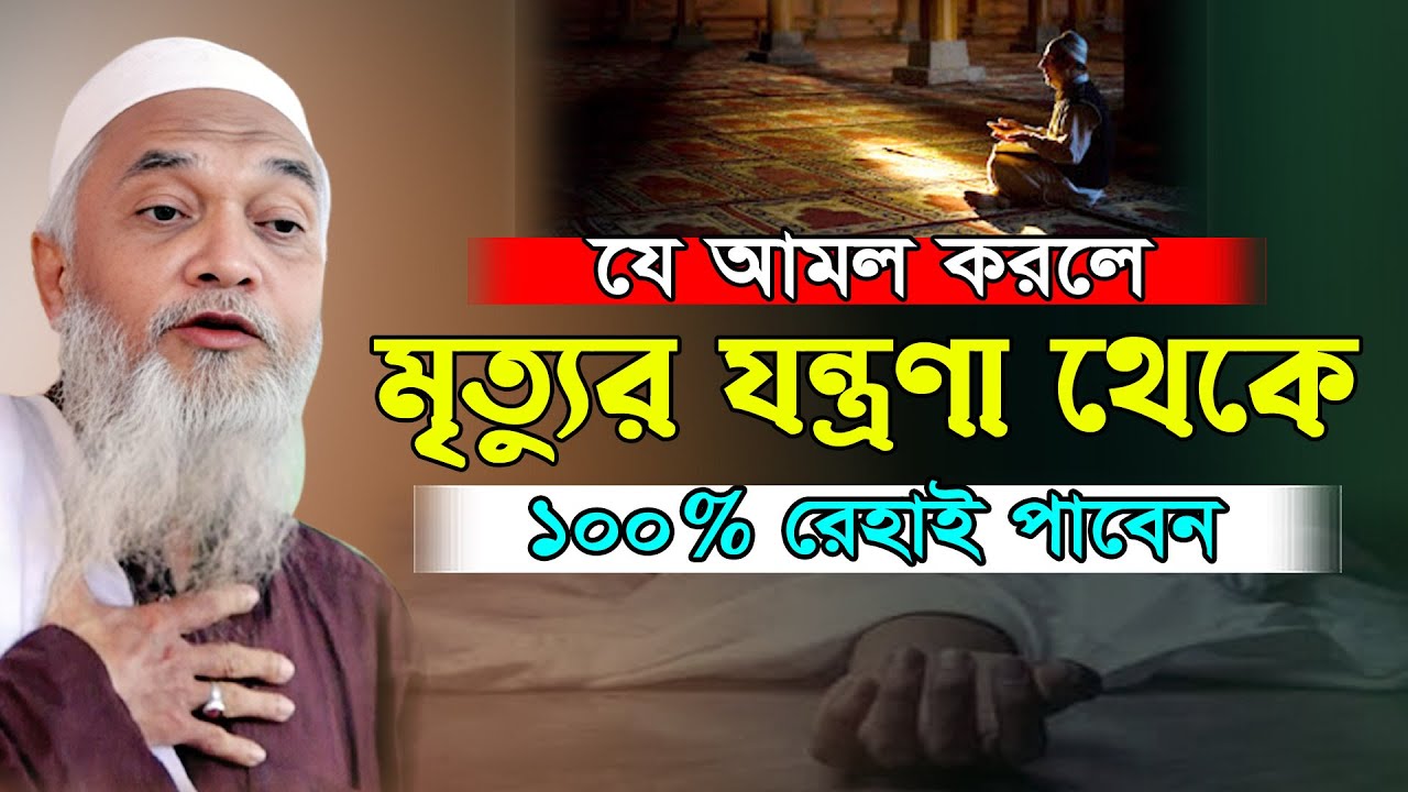 ভালো মৃত্যু ও খারাপ মৃত্যুর আলামত গুলো কী কী? আল্লামা ক্বারী নুরুল্লাহ। Allama Qari Nurullah New Waz