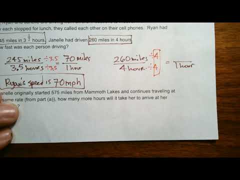 CPM CC3 Chapter 7 Closure #7-121 (Unit rates)