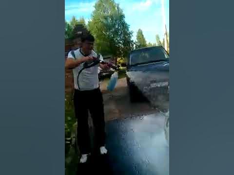 Замерзший мотоциклист