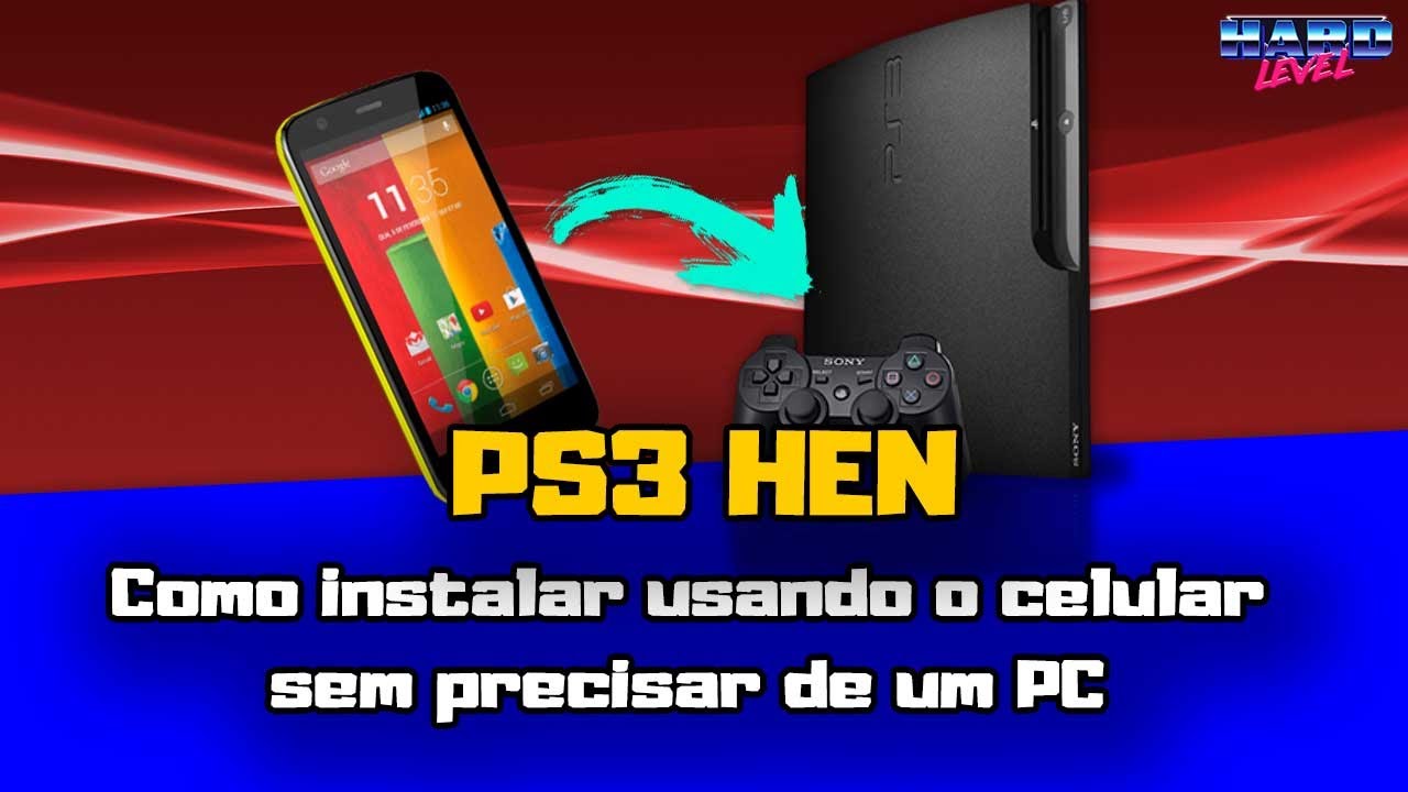 PS3H – Como instalar usando o celular!