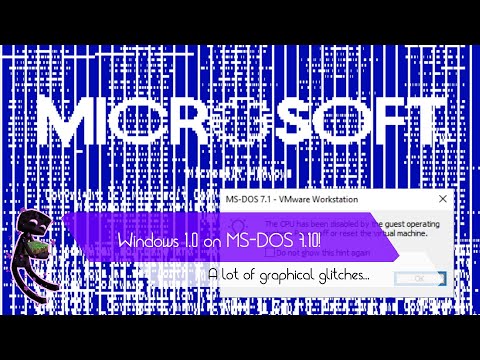 Windows 1.0 on MS-DOS 7.10?