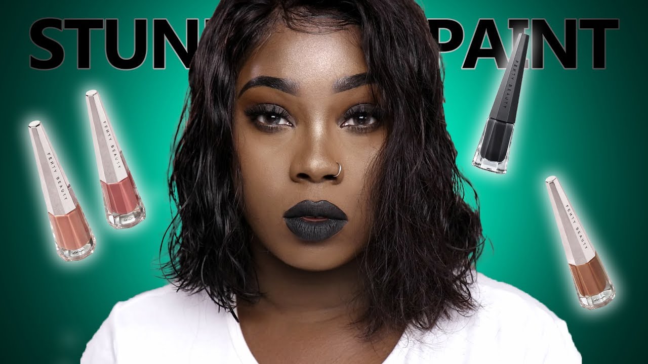 fenty black lipstick