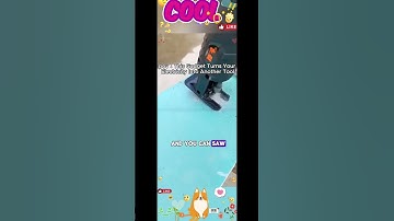 Electric drill turned reciprocating saw cuts easily