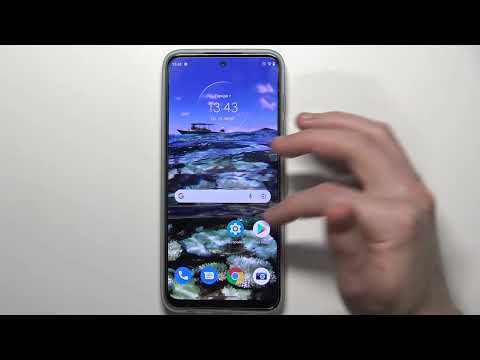 Как включить автоматический поворот экрана Motorola Moto G71