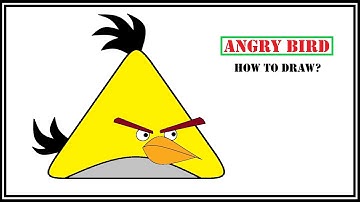 How to Draw - in computer |  Paint 3d drawing tutorial | Paint 3d | Draw angry birds in paint 3d