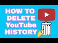 How to delete your YouTube watch History 2021 (very easy guide)