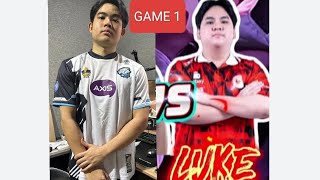 GAME 1 ANTIMAGE VS LUKE BY ONE CHOU | PEMBUKTIAN RAJA CHOU INDONESIA #MLBBCreator #MLBBALLSTAR